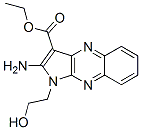ETHYL 2-AMINO-1-(2-HYDROXYETHYL)-1H-PYRROLO[2,3-B]QUINOXALINE-3-CARBOXYLATE CAS#: 30119-32-5