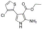 ETHYL 2-AMINO-4-(3-CHLORO-2-THIENYL)-1H-PYRROLE-3-CARBOXYLATE CAS#: 338982-14-2