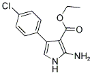 ETHYL 2-AMINO-4-(4-CHLOROPHENYL)-1H-PYRROLE-3-CARBOXYLATE CAS#: 309713-15-3