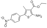 ETHYL 2-AMINO-4-METHYL-5-(4-NITRO-PHENYL)-THIOPHENE-3-CARBOXYLATE CAS#: 174072-89-0