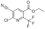 ETHYL 2-CHLORO-3-CYANO-6-(TRIFLUOROMETHYL)-PYRIDINE-5-CARBOXYLATE CAS#: 175277-73-3