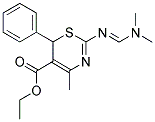 ETHYL 2-([(E)-(DIMETHYLAMINO)METHYLIDENE]AMINO)-4-METHYL-6-PHENYL-6H-1,3-THIAZINE-5-CARBOXYLATE CAS#: 123044-12-2