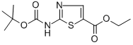 ETHYL 2-(TERT-BUTOXYCARBONYLAMINO)THIAZOLE-5-CARBOXYLATE CAS#: 302964-01-8