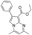 ETHYL 2,4-DIMETHYL-7-PHENYLPYRROLO[1,2-A]PYRIMIDINE-8-CARBOXYLATE CAS#: 338419-86-6