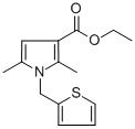 ETHYL 2,5-DIMETHYL-1-(2-THIENYLMETHYL)-1H-PYRROLE-3-CARBOXYLATE CAS#: 175276-51-4