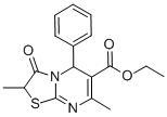 ETHYL 2,7-DIMETHYL-3-OXO-5-PHENYL-2,3-DIHYDRO-5H-[1,3]THIAZOLO[3,2-A]PYRIMIDINE-6-CARBOXYLATE CAS#: 123044-04-2