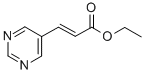 ETHYL (2E)-3-PYRIMIDIN-5-YLACRYLATE CAS#: 123530-61-0