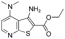 ETHYL 3-AMINO-4-(DIMETHYLAMINO)THIENO[2,3-B]PYRIDINE-2-CARBOXYLATE CAS#: 147992-86-7