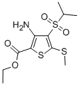 ETHYL 3-AMINO-4-(ISOPROPYLSULFONYL)-5-(METHYLTHIO)THIOPHENE-2-CARBOXYLATE CAS#: 175202-72-9
