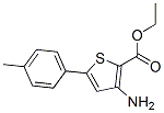 ETHYL 3-AMINO-5-(4-METHYLPHENYL)THIOPHENE-2-CARBOXYLATE CAS#: 37572-22-8