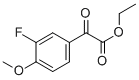 ETHYL 3-FLUORO-4-METHOXYBENZOYLFORMATE CAS#: 345-72-2