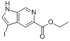 ETHYL 3-IODO-1H-PYRROLO[2,3-C]PYRIDINE-5-CARBOXYLATE CAS#: 147503-88-6