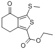 ETHYL 3-(METHYLTHIO)-4-OXO-4,5,6,7-TETRAHYDROBENZO[C]THIOPHENE-1-CARBOXYLATE CAS#: 168279-54-7