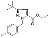 ETHYL 3-(TERT-BUTYL)-1-(4-FLUOROBENZYL)-1H-PYRAZOLE-5-CARBOXYLATE CAS#: 306936-98-1
