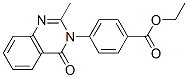 ETHYL 4-(2-METHYL-4-OXOQUINAZOLIN-3(4H)-YL)BENZOATE CAS#: 4005-02-1