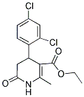 ETHYL 4-(2,4-DICHLOROPHENYL)-2-METHYL-6-OXO-1,4,5,6-TETRAHYDRO-3-PYRIDINECARBOXYLATE CAS#: 303136-96-1
