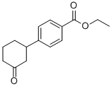 ETHYL 4-(3-OXOCYCLOHEXYL)BENZOATE CAS#: 131379-22-1