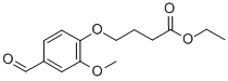ETHYL 4-(4-FORMYL-2-METHOXYPHENOXY)BUTANOATE CAS#: 141333-27-9