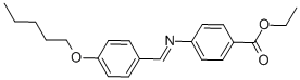ETHYL 4-(4-PENTYLOXYBENZYLIDENEAMINO)BENZOATE CAS#: 37168-42-6