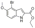 ETHYL 4-BROMO-5-METHOXY-1H-INDOLE-2-CARBOXYLATE CAS#: 30933-69-8