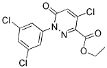 ETHYL 4-CHLORO-1-(3,5-DICHLOROPHENYL)-6-OXO-1,6-DIHYDRO-3-PYRIDAZINECARBOXYLATE CAS#: 339030-94-3