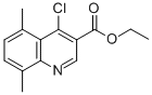 ETHYL 4-CHLORO-5,8-DIMETHYLQUINOLINE-3-CARBOXYLATE CAS#: 338954-51-1