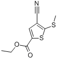 ETHYL 4-CYANO-5-(METHYLTHIO)THIOPHENE-2-CARBOXYLATE CAS#: 116170-84-4