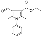 ETHYL 4-FORMYL-2,5-DIMETHYL-1-PHENYL-1H-PYRROLE-3-CARBOXYLATE CAS#: 175276-52-5