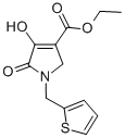 ETHYL 4-HYDROXY-5-OXO-1-(2-THIENYLMETHYL)-2,5-DIHYDRO-1H-PYRROLE-3-CARBOXYLATE CAS#: 131436-78-7
