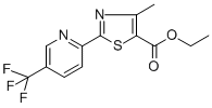 ETHYL 4-METHYL-2-[5-(TRIFLUOROMETHYL)PYRID-2-YL]THIAZOLE-5-CARBOXYLATE 97 CAS#: 175277-54-0