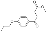 ETHYL 4-OXO-4-(4-N-PROPOXYPHENYL)BUTYRATE CAS#: 39496-81-6