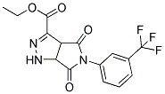 ETHYL 4,6-DIOXO-5-[3-(TRIFLUOROMETHYL)PHENYL]-1,3A,4,5,6,6A-HEXAHYDROPYRROLO[3,4-C]PYRAZOLE-3-CARBOXYLATE CAS#: 321522-08-1