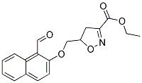 ETHYL 5-([(1-FORMYL-2-NAPHTHYL)OXY]METHYL)-4,5-DIHYDRO-3-ISOXAZOLECARBOXYLATE CAS#: 321432-25-1