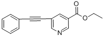 ETHYL 5-(2-PHENYLETH-1-YNYL)NICOTINATE CAS#: 175203-65-3
