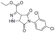 ETHYL 5-(2,4-DICHLOROPHENYL)-4,6-DIOXO-1,3A,4,5,6,6A-HEXAHYDROPYRROLO[3,4-C]PYRAZOLE-3-CARBOXYLATE CAS#: 321522-05-8