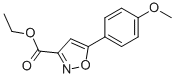 ETHYL 5-(4-METHOXYPHENYL)ISOXAZOLE-3-CARBOXYLATE CAS#: 376623-69-7