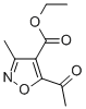 ETHYL 5-ACETYL-3-METHYLISOXAZOLE-4-CARBOXYLATE CAS#: 129663-13-4