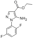 ETHYL 5-AMINO-1-(2,5-DIFLUOROPHENYL)PYRAZOLE-4-CARBOXYLATE CAS#: 138907-69-4