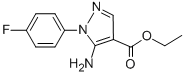 ETHYL 5-AMINO-1-(4-FLUOROPHENYL)PYRAZOLE-4-CARBOXYLATE CAS#: 138907-68-3