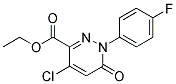 ETHYL 5-CHLORO-2,3-DIHYDRO-2-(4-FLUOROPHENYL)PYRIDAZIN-3-ONE-6-CARBOXYLAT CAS#: 339031-90-2