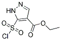 ETHYL 5-(CHLOROSULFONYL)-1H-PYRAZOLE-4-CARBOXYLATE CAS#: 115703-22-5