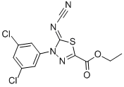 ETHYL 5-CYANAMIDE-4-(3,5-DICHLOROPHENYL)-4,5-DIHYDRO-1,3,4-THIADIAZOLE-2-CARBOXYLATE CAS#: 148367-85-5