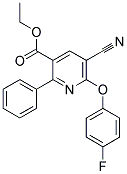 ETHYL 5-CYANO-6-(4-FLUOROPHENOXY)-2-PHENYLNICOTINATE CAS#: 306980-17-6