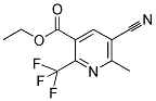 ETHYL 5-CYANO-6-METHYL-2-(TRIFLUOROMETHYL)NICOTINATE CAS#: 445-71-6