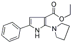 ETHYL 5-PHENYL-2-(1-PYRROLIDINYL)-1H-PYRROLE-3-CARBOXYLATE CAS#: 118082-59-0