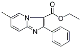 ETHYL 6-METHYL-2-PHENYLIMIDAZO[1,2-A]PYRIDINE-3-CARBOXYLATE CAS#: 127801-87-0