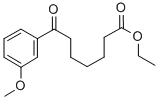 ETHYL 7-(3-METHOXYPHENYL)-7-OXOHEPTANOATE CAS#: 122115-58-6