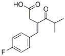 (E/Z)-4-CARBOXYMETHYL-5-(4-FLUOROPHENYL)-2-METHYL-PENT-4-EN-3-ONE CAS#: 122549-26-2