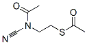 Ethanethioic  acid,  S-[2-(acetylcyanoamino)ethyl]  ester CAS#: 144867-14-1
