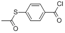 Ethanethioic acid, S-[4-(chlorocarbonyl)phenyl] ester (9CI) CAS#: 129018-26-4